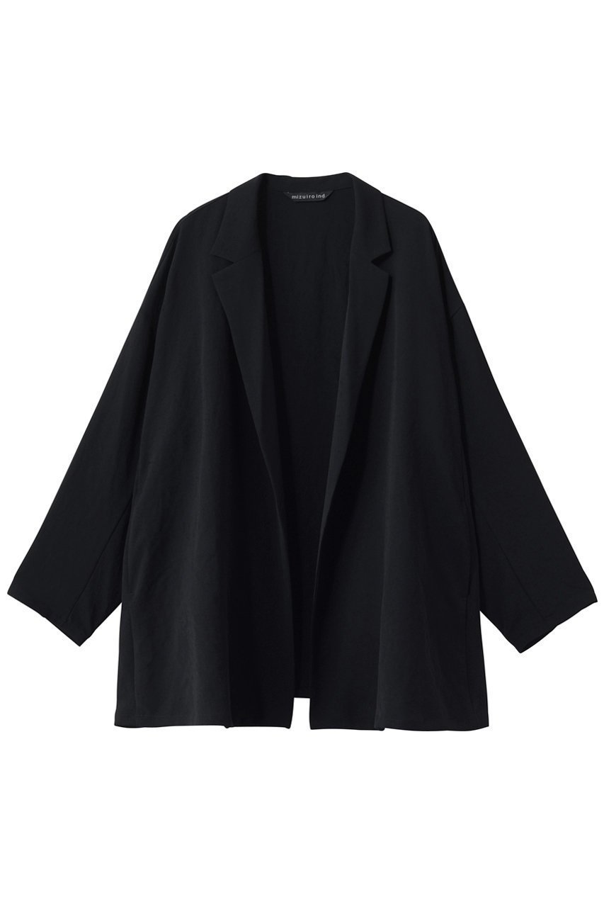 【ミズイロ インド/mizuiro ind】のtailored shirt JK ジャケット インテリア・キッズ・メンズ・レディースファッション・服の通販 founy(ファニー) ファッション Fashion レディースファッション Fashion for Women アウター Coat / Outerwear Collection レディースジャケット・軽アウター Jackets シンプル Simple, Minimal ジャケット Jacket, Outerwear フレア Flare, Flared black|ID: prp329100004859556 ipo3291000000036371088
