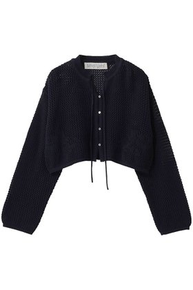【ミディウミ/MidiUmi】のneedle work CD カーディガン 人気、トレンドファッション・服の通販 founy(ファニー) ファッション Fashion レディースファッション Fashion for Women トップス・カットソー Cut & Sew Tops ニット Knit Tops & Sweaters カーディガン・羽織り Layered Style Cardigans 2026年 2026 カーディガン Cardigan, Knitwear ショート Short, Short Length シンプル Simple, Minimal トレンド Trend, Trending Now フラワー Flower, Floral メッシュ Mesh, Net Fabric モチーフ Motif, Design Theme エレガント 上品 Elegant 夏 Summer 春 Spring S/S・春夏 SS, Spring/Summer, Warm Season |ID:prp329100004859568