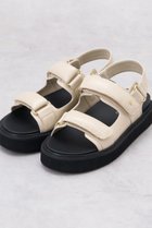 【ランバン オン ブルー/LANVIN en Bleu】のパデットフラットサンダル ベージュ|ID: prp329100004859581 ipo3291000000036231876