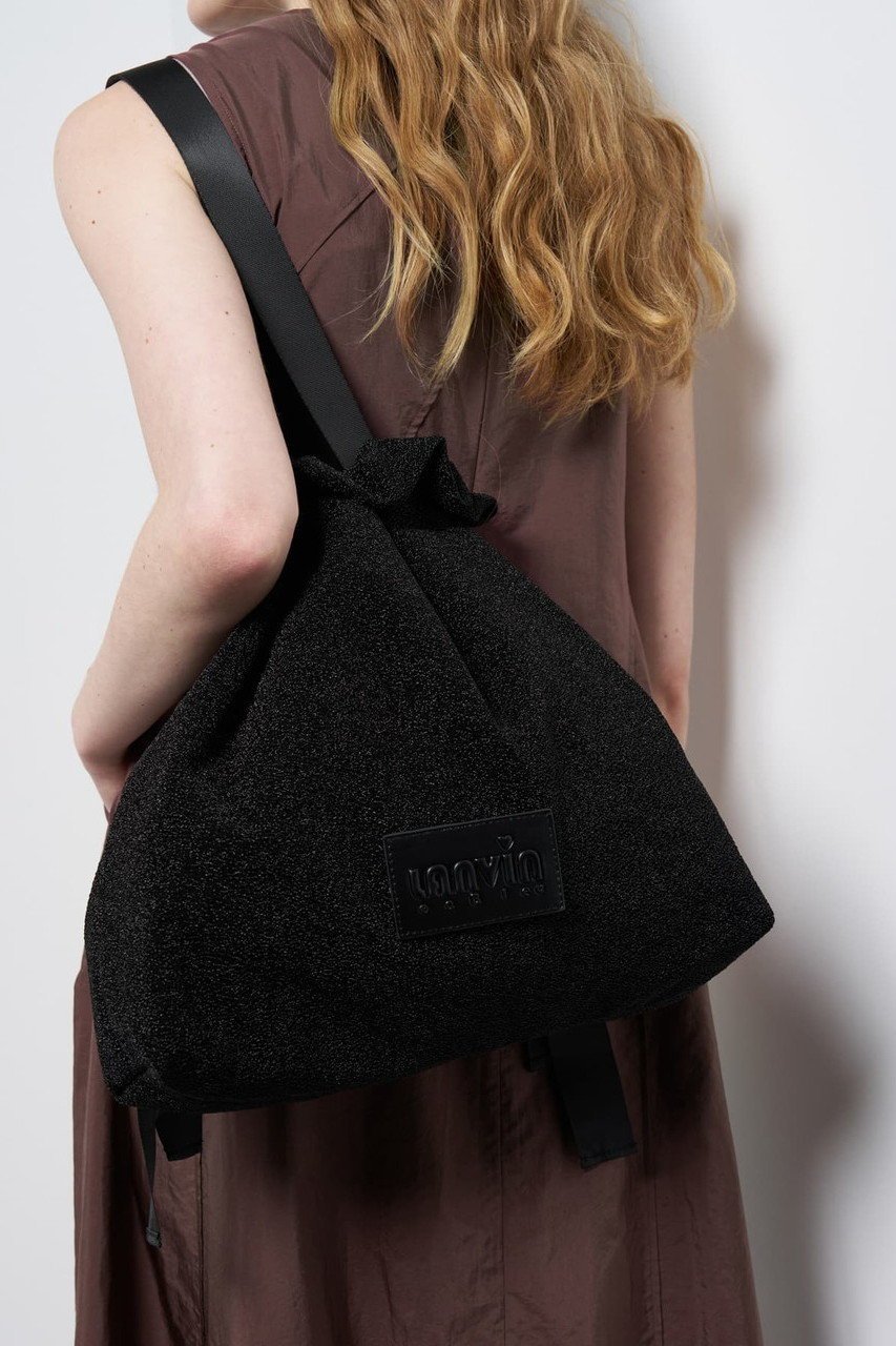 【ランバン オン ブルー/LANVIN en Bleu】のラメグログランギャザーバッグ 人気、トレンドファッション・服の通販 founy(ファニー) 　ファッション　Fashion　レディースファッション　Fashion for Women　バッグ　Bags　2026年　2026　おすすめ　Recommended / Our Picks　ギャザー　Gathered, Ruffled　ドレープ　Drape, Draping Fabric　ポケット　Pocket, Pocket Detail　夏　Summer　巾着　Drawstring Bag, Kinchaku　春　Spring　S/S・春夏　SS, Spring/Summer, Warm Season　other-3|ID: prp329100004859582 ipo3291000000035955365