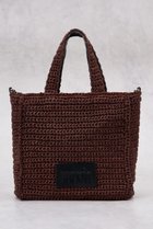 【ランバン オン ブルー/LANVIN en Bleu】のメタリック編み込みトートバッグ ブラウン|ID: prp329100004859583 ipo3291000000035955369