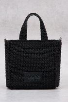 【ランバン オン ブルー/LANVIN en Bleu】のメタリック編み込みトートバッグ ブラック|ID: prp329100004859583 ipo3291000000035955370