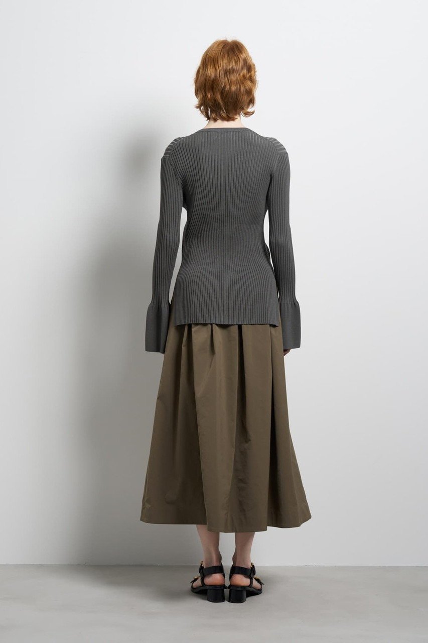 【ランバン オン ブルー/LANVIN en Bleu】のリブカフスカーディガン 人気、トレンドファッション・服の通販 founy(ファニー) 　ファッション　Fashion　レディースファッション　Fashion for Women　トップス・カットソー　Cut & Sew Tops　ニット　Knit Tops & Sweaters　カーディガン・羽織り　Layered Style Cardigans　2026年　2026　カフス　Cuff Design　カーディガン　Cardigan, Knitwear　バランス　Balance, Style Balance　ファブリック　Fabric, Textile　フロント　Front, Front Design　ボトム　Bottoms, Lower Wear　モチーフ　Motif, Design Theme　ランダム　Random, Irregular　夏　Summer　春　Spring　S/S・春夏　SS, Spring/Summer, Warm Season　other-6|ID: prp329100004859585 ipo3291000000035955408