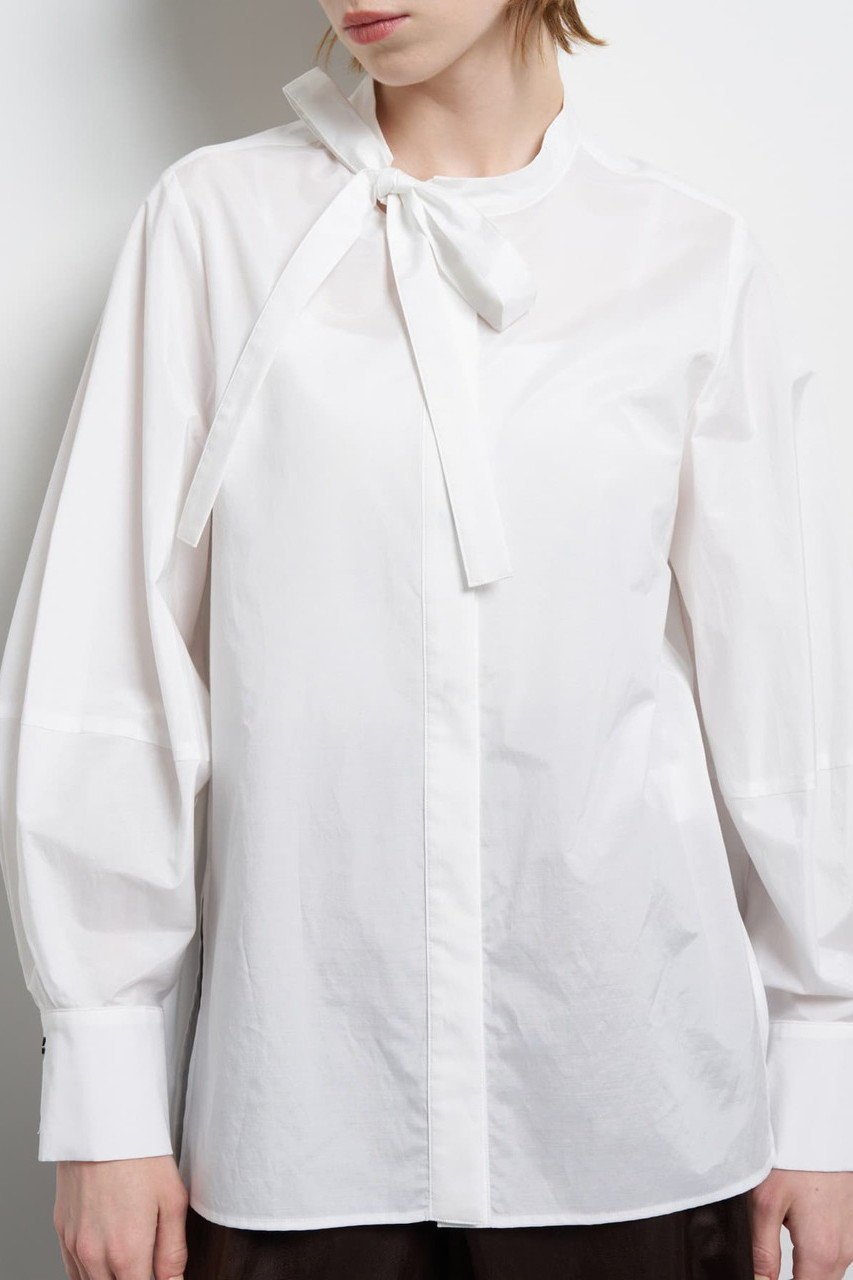 【ランバン オン ブルー/LANVIN en Bleu】のシルキータイプライターボウタイブラウス 人気、トレンドファッション・服の通販 founy(ファニー) ファッション Fashion レディースファッション Fashion for Women トップス・カットソー Cut & Sew Tops シャツ・ブラウス・オフィスカジュアル Elegant Blouses & Button-Ups 2026年 2026 スリーブ Sleeve, Long Sleeve / Short Sleeve タイプライター Typewriter Fabric, Crisp Cotton デニム Denim, Jeans Material ロング Long, Long-Length エレガント 上品 Elegant 夏 Summer 春 Spring S/S・春夏 SS, Spring/Summer, Warm Season other-4|ID: prp329100004859586 ipo3291000000035955415