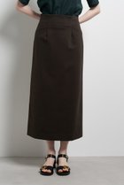 【ランバン オン ブルー/LANVIN en Bleu】のストレッチポンチタイトスカート ブラウン|ID: prp329100004859587 ipo3291000000036231959