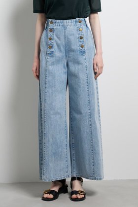 【ランバン オン ブルー/LANVIN en Bleu】のLee×LANVIN en Bleuデニムマリンパンツ 人気、トレンドファッション・服の通販 founy(ファニー) ファッション Fashion レディースファッション Fashion for Women パンツ Pants & Trousers アンティーク Antique-Inspired 春 Spring デニム Denim, Jeans Material ファブリック Fabric, Textile フロント Front, Front Design ブリーチ Bleach, Washed Finish ワイド Wide, Wide Fit ワーク Workwear, Utility Style S/S・春夏 SS, Spring/Summer, Warm Season 夏 Summer エレガント 上品 Elegant 2026年 2026 |ID:prp329100004859588