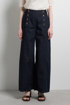 【ランバン オン ブルー/LANVIN en Bleu】のLee×LANVIN en Bleuデニムマリンパンツ ネイビー|ID: prp329100004859588 ipo3291000000036231975