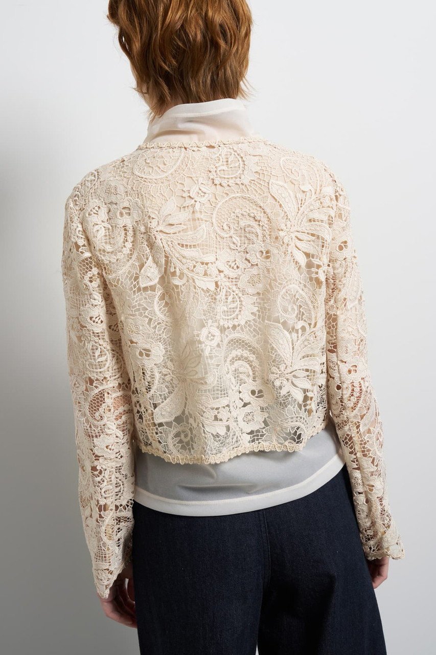 【ランバン オン ブルー/LANVIN en Bleu】のペイズリーコードレースジャケット 人気、トレンドファッション・服の通販 founy(ファニー) ファッション Fashion レディースファッション Fashion for Women アウター Coat / Outerwear Collection レディースジャケット・軽アウター Jackets 2026年 2026 エレガント 上品 Elegant クラシカル Classical, Vintage-Inspired ケミカル Chemical, Chemical Wash コンパクト Compact, Small Size ジャケット Jacket, Outerwear ペイズリー Paisley, Ethnic Pattern マーガレット Marguerite, Daisy Pattern モチーフ Motif, Design Theme レース Lace, Lace Fabric 夏 Summer 春 Spring S/S・春夏 SS, Spring/Summer, Warm Season 軽量 Lightweight, Ultra Light other-3|ID: prp329100004859590 ipo3291000000035955455