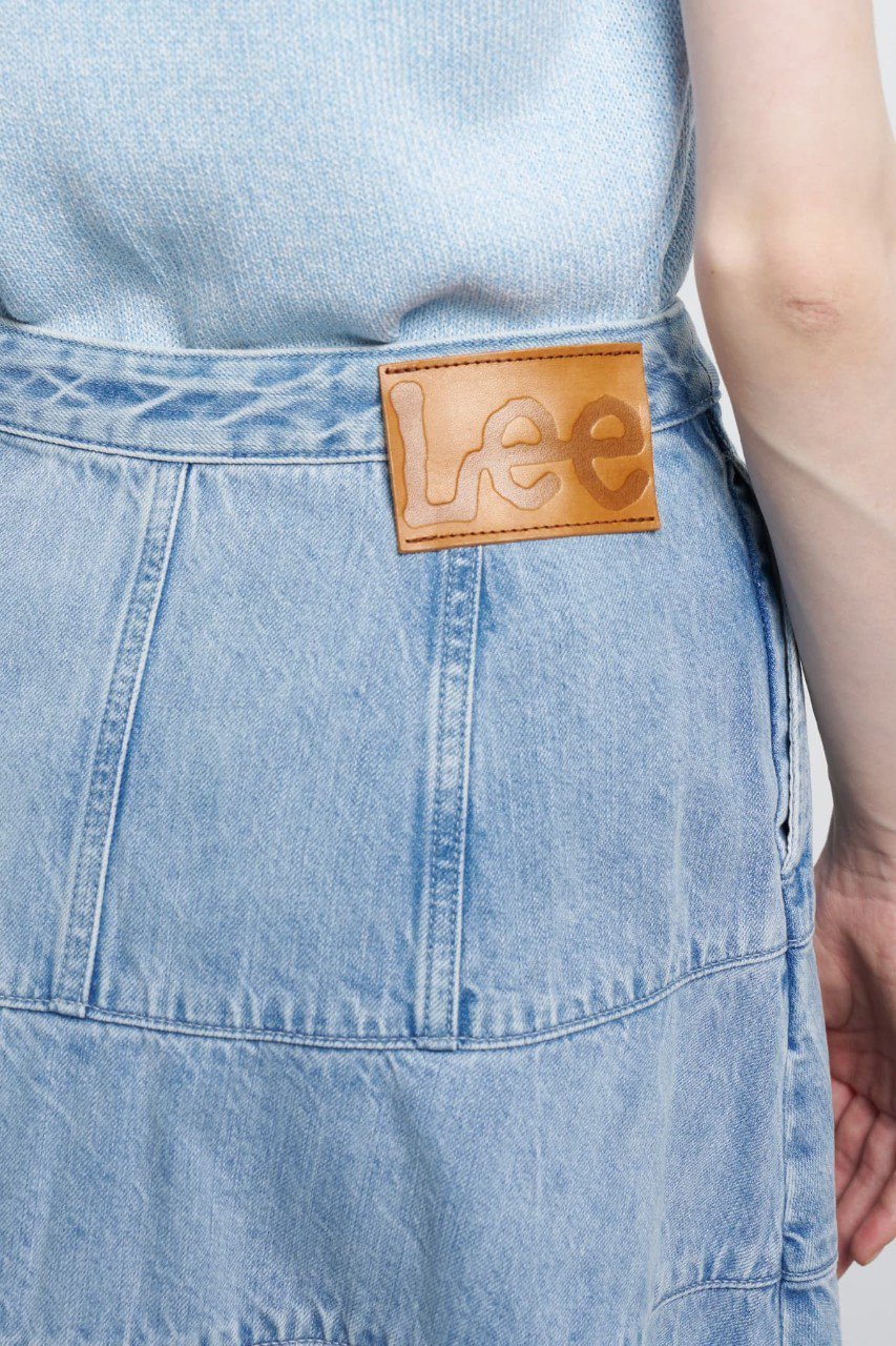 【ランバン オン ブルー/LANVIN en Bleu】のLee×LANVIN en Bleuデニムフレアスカート 人気、トレンドファッション・服の通販 founy(ファニー) 　ファッション　Fashion　レディースファッション　Fashion for Women　スカート　Skirts　Aライン・フレアスカート　A-Line & Flared Skirts　ロングスカート　Long Skirts / Maxi & Midi Skirts　ヴィンテージ　Vintage Style　春　Spring　デニム　Denim, Jeans Material　ファブリック　Fabric, Textile　フレア　Flare, Flared　ブリーチ　Bleach, Washed Finish　ロング　Long, Long-Length　S/S・春夏　SS, Spring/Summer, Warm Season　夏　Summer　エレガント 上品　Elegant　2026年　2026　other-6|ID: prp329100004859594 ipo3291000000035956204