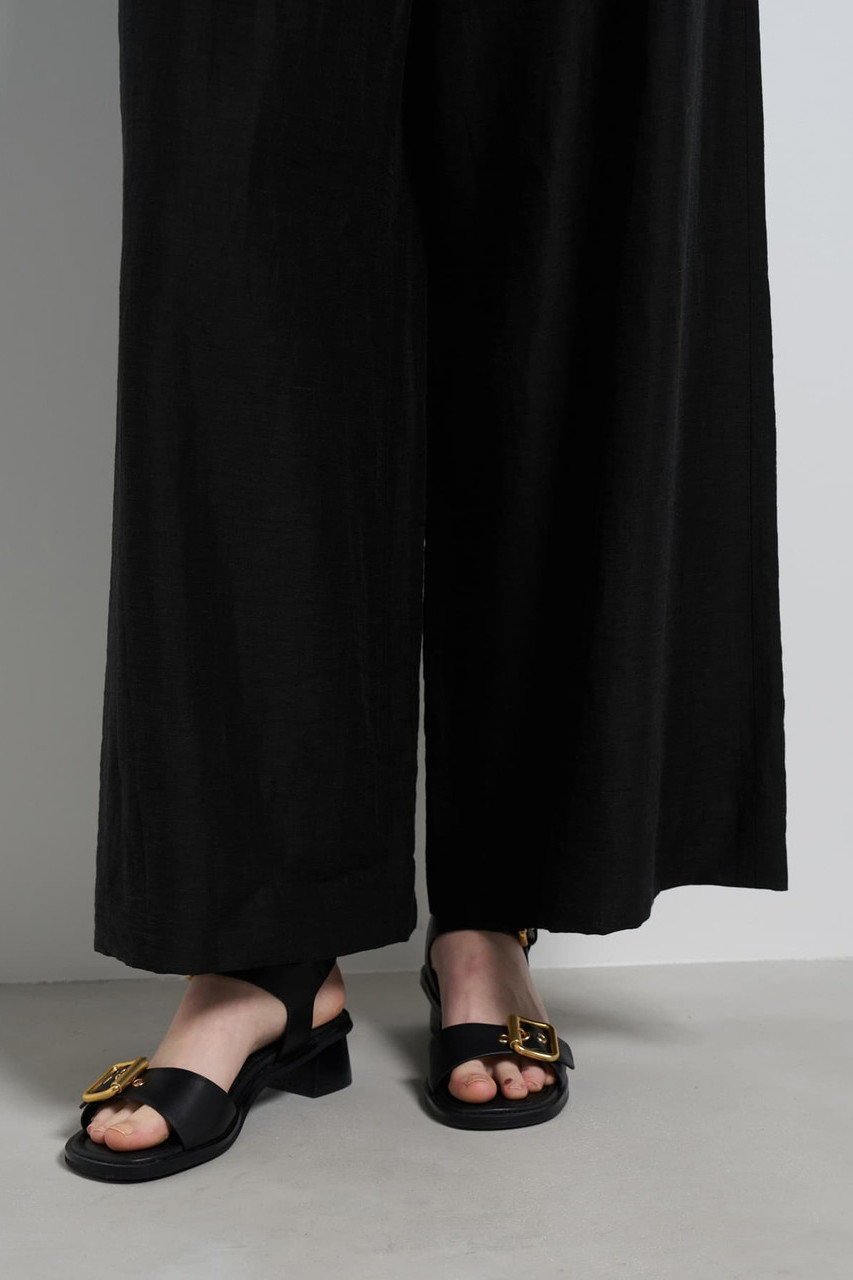 【ランバン オン ブルー/LANVIN en Bleu】のベルト付きリネンワイドタックパンツ 人気、トレンドファッション・服の通販 founy(ファニー) 　ファッション　Fashion　レディースファッション　Fashion for Women　パンツ　Pants & Trousers　ベルト&ウエストマーク　Belts & Waist Accessories　2026年　2026　ランダム　Random, Irregular　リネン　Linen, Linen Fabric　夏　Summer　春　Spring　S/S・春夏　SS, Spring/Summer, Warm Season　other-6|ID: prp329100004859597 ipo3291000000035956237