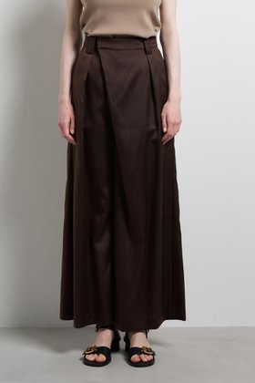 【ランバン オン ブルー/LANVIN en Bleu】 フロントタックツイルワイドパンツ人気、トレンドファッション・服の通販 founy(ファニー) ファッション Fashion レディースファッション Fashion for Women パンツ Pants & Trousers 2026年 2026 シルク Silk, 100% Silk ファブリック Fabric, Textile フロント Front, Front Design 夏 Summer 春 Spring S/S・春夏 SS, Spring/Summer, Warm Season |ID:prp329100004859603