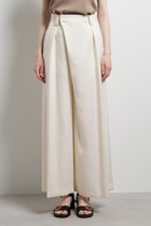 【ランバン オン ブルー/LANVIN en Bleu】のフロントタックツイルワイドパンツ オフ|ID: prp329100004859603 ipo3291000000036232034