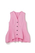 【アンクレイヴ/uncrave】のコットンクロスプレーン ペプラムジレブラウス 人気、トレンドファッション・服の通販 founy(ファニー) ファッション Fashion レディースファッション Fashion for Women アウター Coat / Outerwear Collection トップス・カットソー Cut & Sew Tops キャミソール&ノースリーブ Camisoles & Sleeveless Tops シャツ・ブラウス・オフィスカジュアル Elegant Blouses & Button-Ups ベスト&ジレ / 重ね着スタイル Vests & Gilets 2026年 2026 コルセット Corset, Bustier サテン Satin, Glossy Fabric シェイプ Shape, Slim Fit セットアップ Set-Up, Coordinated Outfit ノースリーブ Sleeveless, No-Sleeve ブロード Broadcloth, Fine Cotton ペプラム Peplum, Flared Hem 夏 Summer 春 Spring S/S・春夏 SS, Spring/Summer, Warm Season thumbnail ピンク|ID: prp329100004859607 ipo3291000000035956337