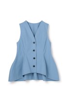 【アンクレイヴ/uncrave】のコットンクロスプレーン ペプラムジレブラウス 人気、トレンドファッション・服の通販 founy(ファニー) ファッション Fashion レディースファッション Fashion for Women アウター Coat / Outerwear Collection トップス・カットソー Cut & Sew Tops キャミソール&ノースリーブ Camisoles & Sleeveless Tops シャツ・ブラウス・オフィスカジュアル Elegant Blouses & Button-Ups ベスト&ジレ / 重ね着スタイル Vests & Gilets 2026年 2026 コルセット Corset, Bustier サテン Satin, Glossy Fabric シェイプ Shape, Slim Fit セットアップ Set-Up, Coordinated Outfit ノースリーブ Sleeveless, No-Sleeve ブロード Broadcloth, Fine Cotton ペプラム Peplum, Flared Hem 夏 Summer 春 Spring S/S・春夏 SS, Spring/Summer, Warm Season thumbnail サックス|ID: prp329100004859607 ipo3291000000035956338