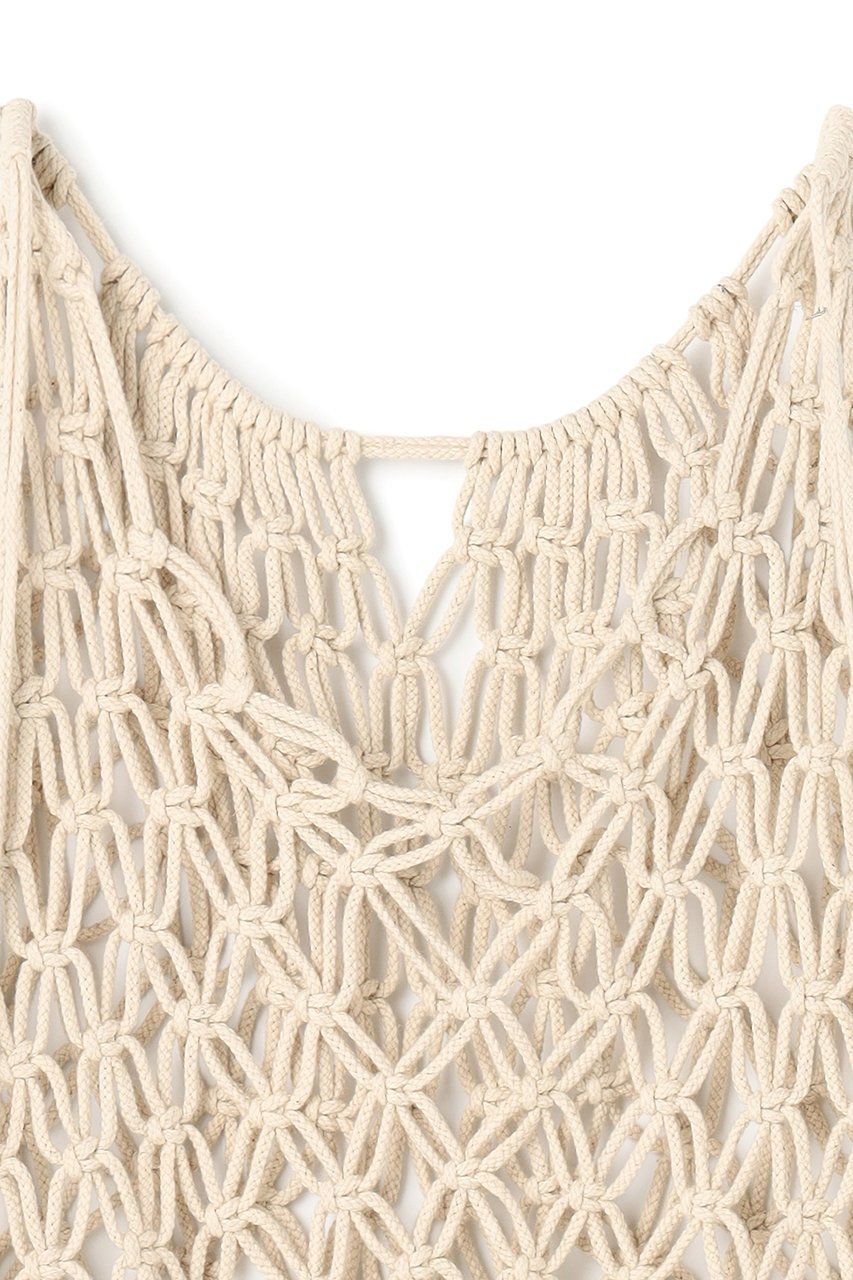 【アンクレイヴ/uncrave】のマクラメニット 2WAYキャミソール 人気、トレンドファッション・服の通販 founy(ファニー) 　ファッション　Fashion　レディースファッション　Fashion for Women　トップス・カットソー　Cut & Sew Tops　ニット　Knit Tops & Sweaters　キャミソール&ノースリーブ　Camisoles & Sleeveless Tops　シャツ・ブラウス・オフィスカジュアル　Elegant Blouses & Button-Ups　ロングTシャツ・Tシャツ　Longline T-Shirts & Tees　カットソー・ベーシックTシャツ　Cut-and-Sewn Tops / Stretch Tees & Basics　2026年　2026　アクセサリー　Fashion Accessories　キャミソール　Camisole, Spaghetti Strap Top　タンク　Tank Top, Sleeveless Top　夏　Summer　春　Spring　S/S・春夏　SS, Spring/Summer, Warm Season　other-3|ID: prp329100004859616 ipo3291000000035956384