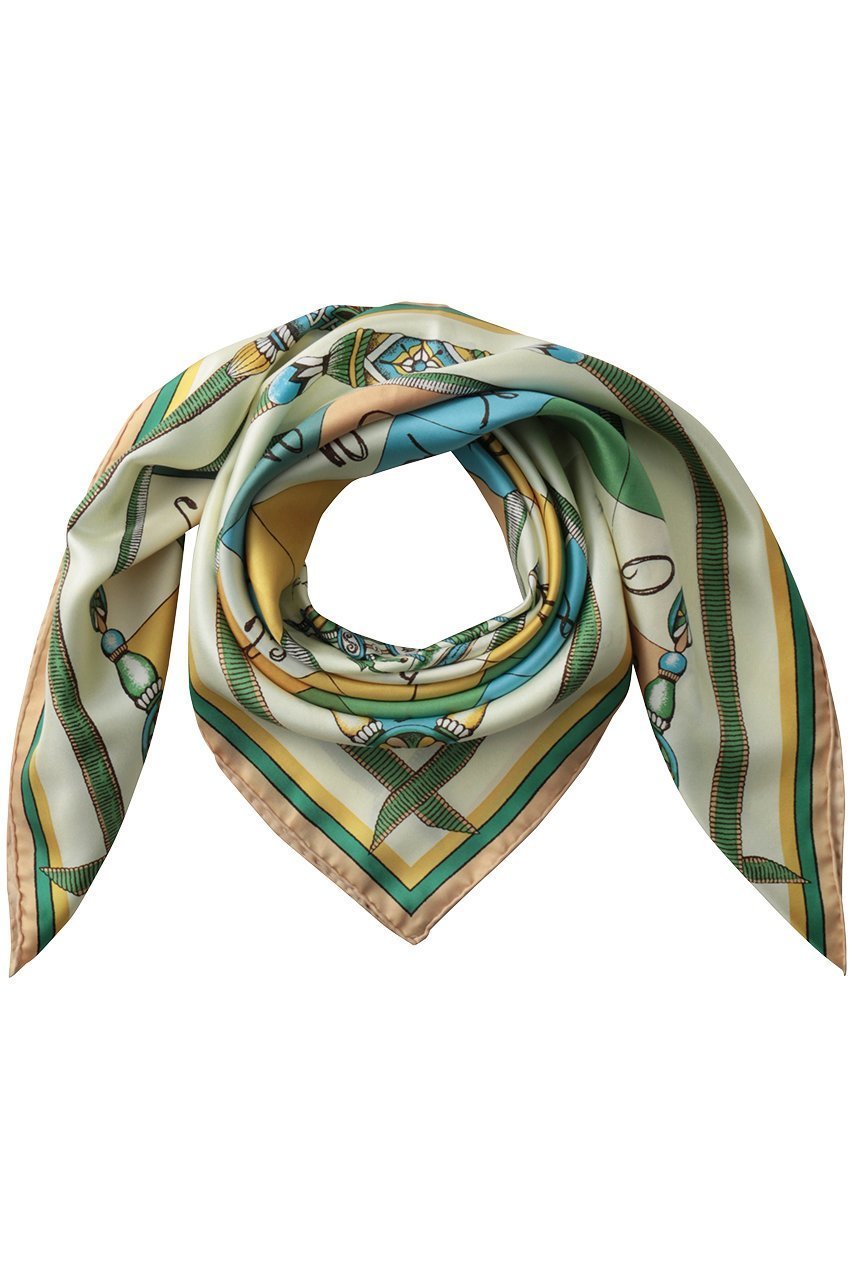 【アルアバイル/allureville】の【manipuri】 88×88 SILK SCARF インテリア・キッズ・メンズ・レディースファッション・服の通販 founy(ファニー) ファッション Fashion レディースファッション Fashion for Women アウター Coat / Outerwear Collection レディースジャケット・軽アウター Jackets なめらか Smooth, Silky Texture シルク Silk, 100% Silk ジャケット Jacket, Outerwear スカーフ Scarf, Neckwear グリーン系|ID: prp329100004859623 ipo3291000000036771958