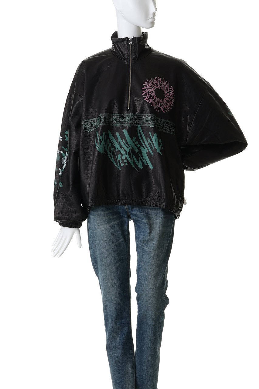 【シシ/sisii】のPRINT CROPPED ハーフジップ 人気、トレンドファッション・服の通販 founy(ファニー) 　ファッション　Fashion　レディースファッション　Fashion for Women　アウター　Coat / Outerwear Collection　レディースジャケット・軽アウター　Jackets　2026年　2026　クロップド　Cropped, Short Length　ショルダー　Shoulder, Shoulder Strap　ジャケット　Jacket, Outerwear　ドロップ　Drop Shoulder, Dropped Style　プリント　Print, Printed Pattern　リラックス　Relax, Relaxed Fit　夏　Summer　春　Spring　S/S・春夏　SS, Spring/Summer, Warm Season　other-2|ID: prp329100004859626 ipo3291000000035956465