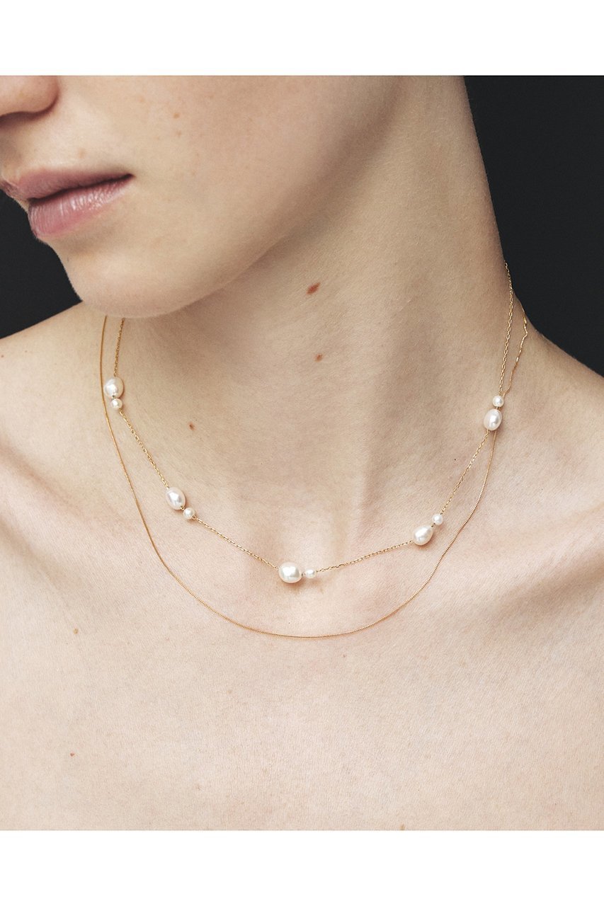 【ルボンボン/les bonbon】のflotter pearl ネックレス 人気、トレンドファッション・服の通販 founy(ファニー) 　ファッション　Fashion　レディースファッション　Fashion for Women　ジュエリー　Jewelry　ネックレス　Necklaces & Pendants　2026年　2026　イエロー　Yellow　クラシカル　Classical, Vintage-Inspired　チェーン　Chain, Chain Strap　ヌーディ　Nude, Nude Tone　ネックレス　Necklace, Pendant Necklace　パール　Pearl, Pearl Accent　モダン　Modern, Contemporary　夏　Summer　春　Spring　S/S・春夏　SS, Spring/Summer, Warm Season　other-2|ID: prp329100004859923 ipo3291000000036146620