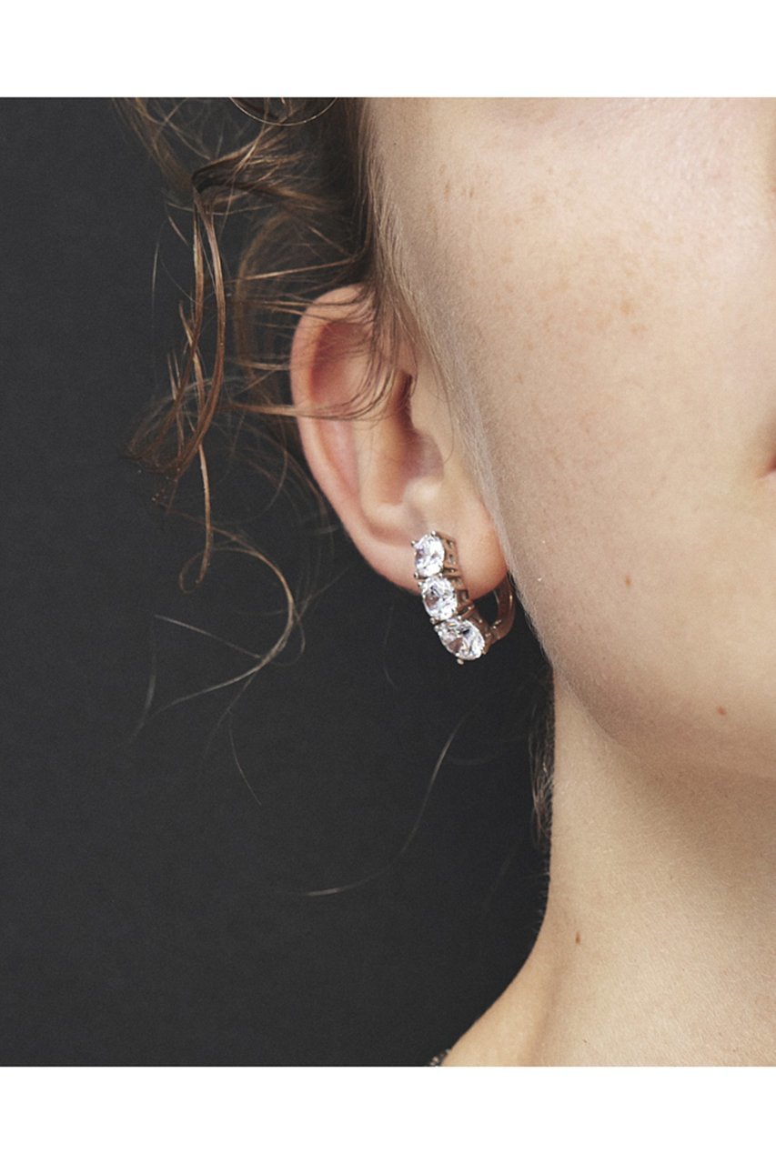 【ルボンボン/les bonbon】のprincess round hug ピアス 人気、トレンドファッション・服の通販 founy(ファニー) 　ファッション　Fashion　レディースファッション　Fashion for Women　ジュエリー　Jewelry　ファッションリング　Fashion Rings　イヤリング・フープ・ドロップタイプ　Hoop, Drop & Clip Earrings　2026年　2026　なめらか　Smooth, Silky Texture　イヤリング　Earrings　エレガント 上品　Elegant　ジャケット　Jacket, Outerwear　ストーン　Stone, Gem-Like　フープ　Hoop, Hoop Earrings　モダン　Modern, Contemporary　ラウンド　Round, Round Neck　夏　Summer　春　Spring　S/S・春夏　SS, Spring/Summer, Warm Season　other-2|ID: prp329100004859964 ipo3291000000035982553