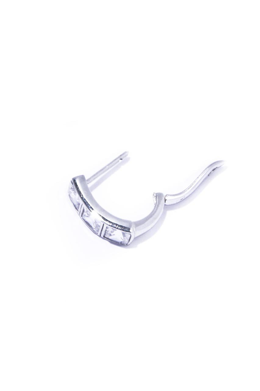 【ルボンボン/les bonbon】のprincess square hug ピアス 人気、トレンドファッション・服の通販 founy(ファニー) 　ファッション　Fashion　レディースファッション　Fashion for Women　ジュエリー　Jewelry　ファッションリング　Fashion Rings　イヤリング・フープ・ドロップタイプ　Hoop, Drop & Clip Earrings　2026年　2026　なめらか　Smooth, Silky Texture　イヤリング　Earrings　スクエア　Square, Square Shape　ストーン　Stone, Gem-Like　デニム　Denim, Jeans Material　フープ　Hoop, Hoop Earrings　モノトーン　Monotone, Black and White　夏　Summer　春　Spring　S/S・春夏　SS, Spring/Summer, Warm Season　other-4|ID: prp329100004859968 ipo3291000000035982581