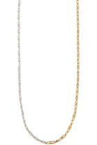 【マルティニーク/martinique】の【Rieux】Needle Ice Chain ネックレス 人気、トレンドファッション・服の通販 founy(ファニー) ファッション Fashion レディースファッション Fashion for Women ジュエリー Jewelry ネックレス Necklaces & Pendants 2026年 2026 コンビ Combo, Combination Style シルバー Silver, Metallic Silver シンプル Simple, Minimal チェーン Chain, Chain Strap ドッキング Docking, Mixed Material ネックレス Necklace, Pendant Necklace ロング Long, Long-Length 夏 Summer 春 Spring S/S・春夏 SS, Spring/Summer, Warm Season thumbnail ゴールド|ID: prp329100004859980 ipo3291000000035982637