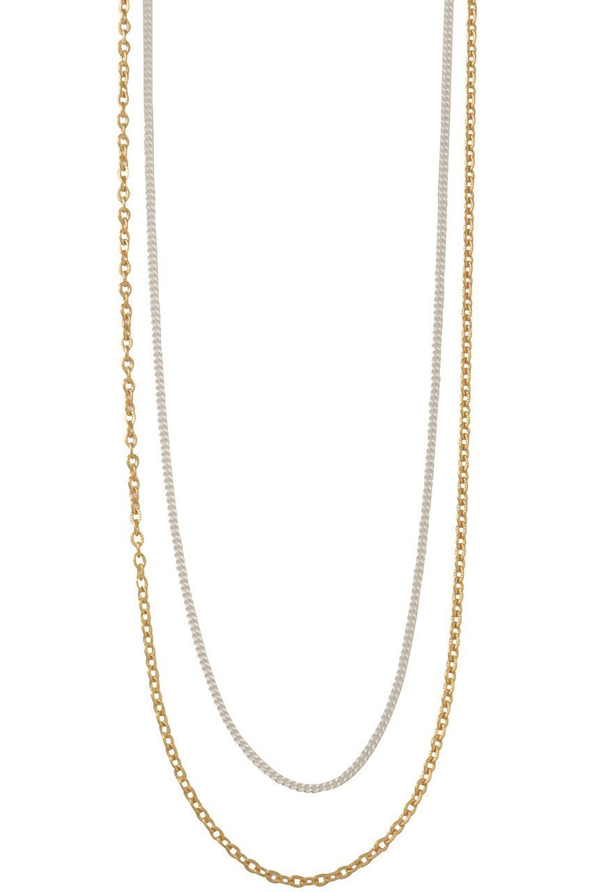 【マルティニーク/martinique】の【Rieux】Double Thiner ネックレス 人気、トレンドファッション・服の通販 founy(ファニー) 　ファッション　Fashion　レディースファッション　Fashion for Women　ジュエリー　Jewelry　ネックレス　Necklaces & Pendants　2026年　2026　コンビ　Combo, Combination Style　シルバー　Silver, Metallic Silver　シンプル　Simple, Minimal　チェーン　Chain, Chain Strap　ネックレス　Necklace, Pendant Necklace　ロング　Long, Long-Length　夏　Summer　春　Spring　S/S・春夏　SS, Spring/Summer, Warm Season　 other-1|ID: prp329100004859981 ipo3291000000035982648