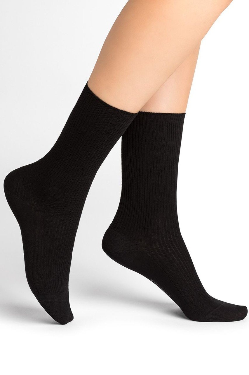 【ブルーフォレ/BLEUFORET】の6398 コットンリブソックス インテリア・キッズ・メンズ・レディースファッション・服の通販 founy(ファニー) 　ファッション　Fashion　レディースファッション　Fashion for Women　ソックス&靴下　Socks & Hosiery　レッグウェア・ストッキング　Legwear & Hosiery　2026年　2026　シンプル　Simple, Minimal　ソックス　Socks, Hosiery　フィット　Fit, Slim Fit　夏　Summer　春　Spring　S/S・春夏　SS, Spring/Summer, Warm Season　ブラック|ID: prp329100004860000 ipo3291000000035982743