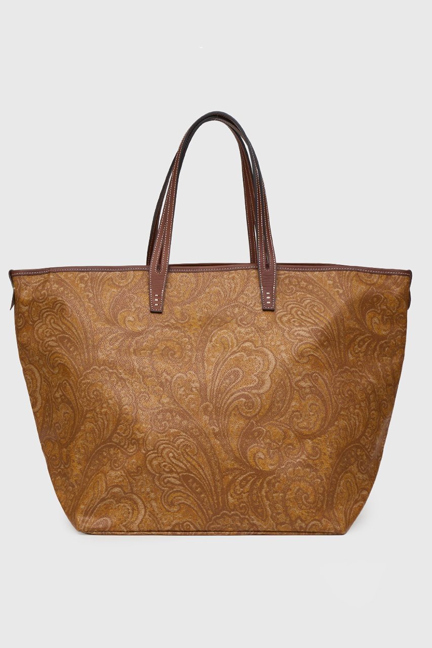 【ア ヴァケーション/A VACATION】のROAM トートバッグ インテリア・キッズ・メンズ・レディースファッション・服の通販 founy(ファニー) 　ファッション　Fashion　レディースファッション　Fashion for Women　バッグ　Bags　ユニセックス　Unisex, Genderless　アウトドア　Outdoor Clothing　コーティング　Coating, Coated Finish　シンプル　Simple, Minimal　ジャカード／ジャガード　Jacquard, Woven Pattern　ビッグ　Big, Oversized　ビーチ　Beach, Seaside　フィット　Fit, Slim Fit　軽量　Lightweight, Ultra Light　マスタードペイズリー|ID: prp329100004860003 ipo3291000000036146806