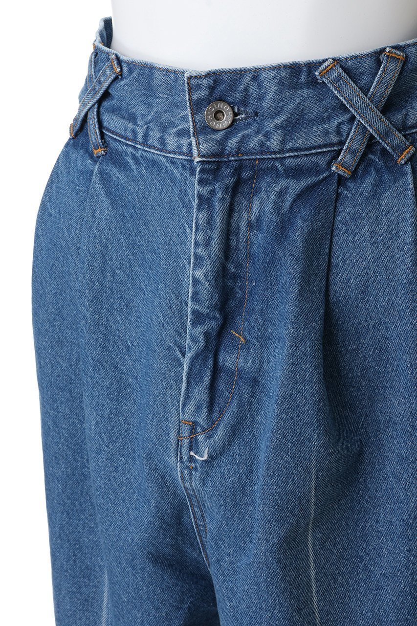 【チノ/CINOH】のツータック クリーズド デニム パンツ 人気、トレンドファッション・服の通販 founy(ファニー) 　ファッション　Fashion　レディースファッション　Fashion for Women　パンツ　Pants & Trousers　デニムパンツ・ジーンズ・美脚デニム　Denim Jeans & Pants　2026年　2026　スラックス　Slacks, Dress Pants　デニム　Denim, Jeans Material　エレガント 上品　Elegant　夏　Summer　春　Spring　S/S・春夏　SS, Spring/Summer, Warm Season　other-5|ID: prp329100004860009 ipo3291000000035982825