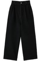 【チノ/CINOH】のツータック デニム パンツ 人気、トレンドファッション・服の通販 founy(ファニー) ファッション Fashion レディースファッション Fashion for Women パンツ Pants & Trousers デニムパンツ・ジーンズ・美脚デニム Denim Jeans & Pants 2026年 2026 クロップド Cropped, Short Length スラックス Slacks, Dress Pants デニム Denim, Jeans Material 人気 Popular, Best Seller 夏 Summer 春 Spring S/S・春夏 SS, Spring/Summer, Warm Season thumbnail ブラック|ID: prp329100004860010 ipo3291000000035982827