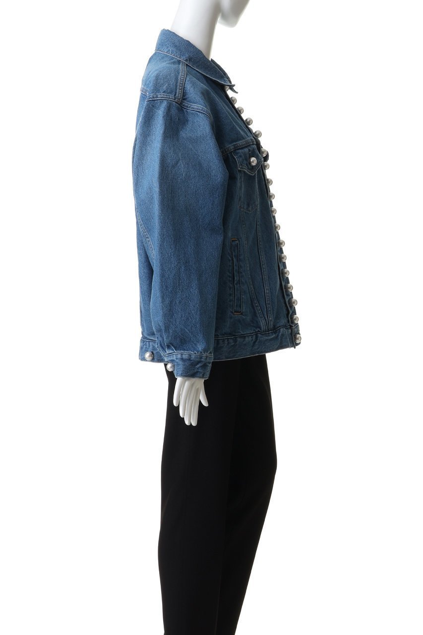【チノ/CINOH】のパール デニム ジャケット リラックスフィット 人気、トレンドファッション・服の通販 founy(ファニー) 　ファッション　Fashion　レディースファッション　Fashion for Women　アウター　Coat / Outerwear Collection　レディースジャケット・軽アウター　Jackets　ブルゾンジャケット・スポーティアウター　Blouson Jackets　デニムジャケット / カジュアルアウター　Denim Jackets　2026年　2026　コンパクト　Compact, Small Size　ジャケット　Jacket, Outerwear　デニム　Denim, Jeans Material　パール　Pearl, Pearl Accent　フィット　Fit, Slim Fit　ブルゾン　Blouson, Bomber Jacket　リラックス　Relax, Relaxed Fit　ロング　Long, Long-Length　エレガント 上品　Elegant　今季　This Season, Current Season　夏　Summer　春　Spring　S/S・春夏　SS, Spring/Summer, Warm Season　other-3|ID: prp329100004860011 ipo3291000000035982836