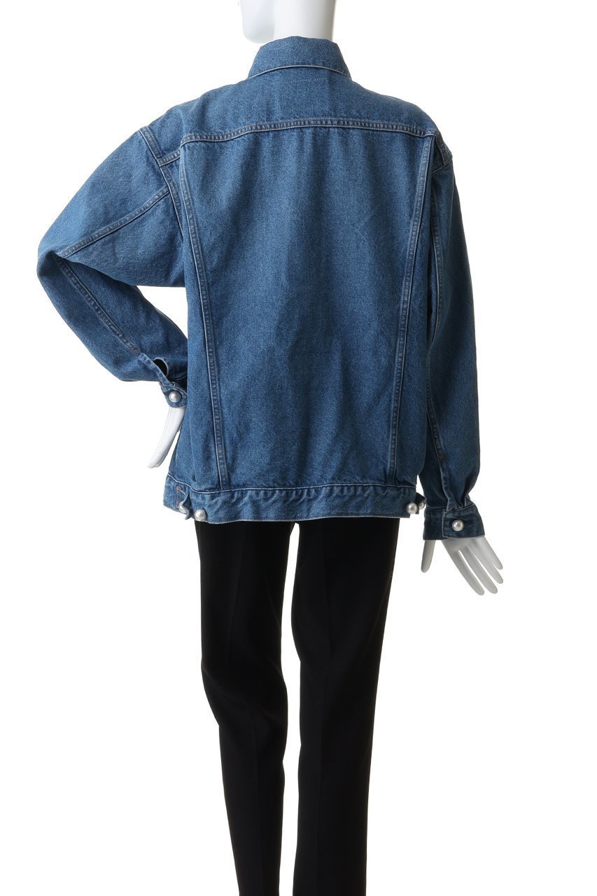 【チノ/CINOH】のパール デニム ジャケット リラックスフィット 人気、トレンドファッション・服の通販 founy(ファニー) 　ファッション　Fashion　レディースファッション　Fashion for Women　アウター　Coat / Outerwear Collection　レディースジャケット・軽アウター　Jackets　ブルゾンジャケット・スポーティアウター　Blouson Jackets　デニムジャケット / カジュアルアウター　Denim Jackets　2026年　2026　コンパクト　Compact, Small Size　ジャケット　Jacket, Outerwear　デニム　Denim, Jeans Material　パール　Pearl, Pearl Accent　フィット　Fit, Slim Fit　ブルゾン　Blouson, Bomber Jacket　リラックス　Relax, Relaxed Fit　ロング　Long, Long-Length　エレガント 上品　Elegant　今季　This Season, Current Season　夏　Summer　春　Spring　S/S・春夏　SS, Spring/Summer, Warm Season　other-4|ID: prp329100004860011 ipo3291000000035982837