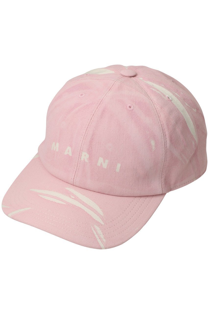 【マルニ/MARNI】のカラープリントライトデニムロゴキャップ 人気、トレンドファッション・服の通販 founy(ファニー) 　ファッション　Fashion　レディースファッション　Fashion for Women　キャップ&ハット　Hats & Caps　2026年　2026　キャップ　Cap, Baseball Cap　デニム　Denim, Jeans Material　フロント　Front, Front Design　プリント　Print, Printed Pattern　ワンポイント　One Point, Statement Accent　夏　Summer　帽子　Hat, Headwear　春　Spring　S/S・春夏　SS, Spring/Summer, Warm Season　 other-1|ID: prp329100004860016 ipo3291000000035982872