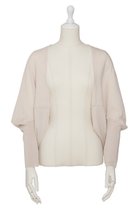 【デイジーリン/DAISY LIN】のしっとりウール “Daisy Travel margaret” 人気、トレンドファッション・服の通販 founy(ファニー) ファッション Fashion レディースファッション Fashion for Women トップス・カットソー Cut & Sew Tops ニット Knit Tops & Sweaters カーディガン・羽織り Layered Style Cardigans 旅行 Travel なめらか Smooth, Silky Texture エレガント 上品 Elegant カフス Cuff Design カーディガン Cardigan, Knitwear コンパクト Compact, Small Size シンプル Simple, Minimal スマート Smart, Elegant マーガレット Marguerite, Daisy Pattern 人気 Popular, Best Seller 新作・新入荷 New Arrivals / New In thumbnail パウダーベージュ|ID: prp329100004860018 ipo3291000000035982885