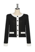 【デイジーリン/DAISY LIN】のDaisy Classic Cardigan 人気、トレンドファッション・服の通販 founy(ファニー) ファッション Fashion レディースファッション Fashion for Women トップス・カットソー Cut & Sew Tops ニット Knit Tops & Sweaters カーディガン・羽織り Layered Style Cardigans なめらか Smooth, Silky Texture ウォッシャブル Machine Washable カーディガン Cardigan, Knitwear クラシック Classic, Timeless Style シンプル Simple, Minimal エレガント 上品 Elegant 新作・新入荷 New Arrivals / New In 洗える Machine Washable thumbnail ブラック|ID: prp329100004860020 ipo3291000000035982901