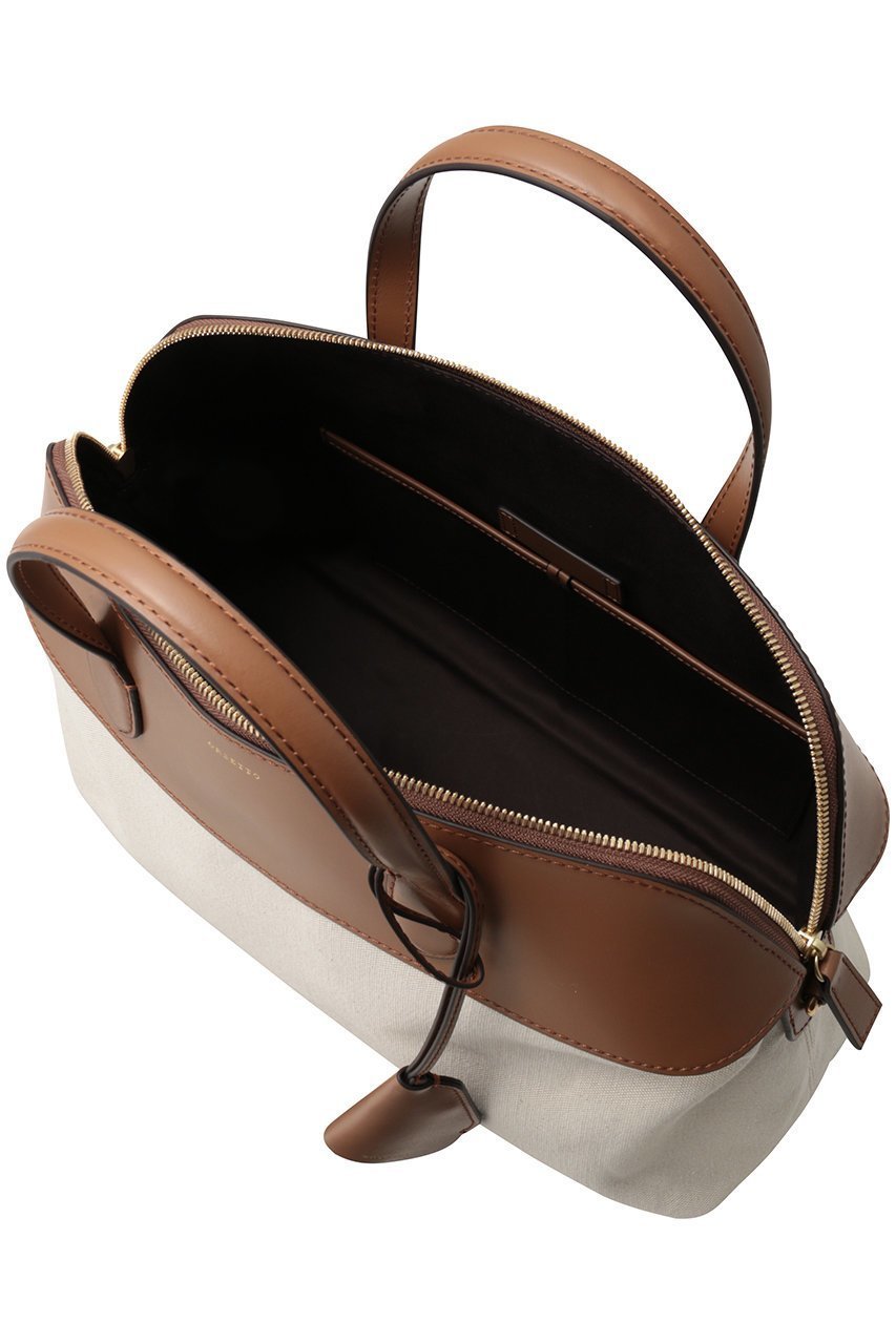 【オルセット/ORSETTO】のCITTA キャンバスコンビ2wayハンドバッグ 人気、トレンドファッション・服の通販 founy(ファニー) 　ファッション　Fashion　レディースファッション　Fashion for Women　バッグ　Bags　2026年　2026　キャンバス　Canvas, Canvas Fabric　コンビ　Combo, Combination Style　スクエア　Square, Square Shape　フォルム　Silhouette, Form　夏　Summer　春　Spring　S/S・春夏　SS, Spring/Summer, Warm Season　other-5|ID: prp329100004860027 ipo3291000000035982959