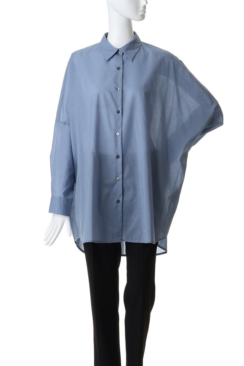 【ミズイロ インド/mizuiro ind】のT/C sheer wide shirt シャツ 人気、トレンドファッション・服の通販 founy(ファニー) 　ファッション　Fashion　レディースファッション　Fashion for Women　トップス・カットソー　Cut & Sew Tops　シャツ・ブラウス・オフィスカジュアル　Elegant Blouses & Button-Ups　2026年　2026　シンプル　Simple, Minimal　スリーブ　Sleeve, Long Sleeve / Short Sleeve　ロング　Long, Long-Length　夏　Summer　春　Spring　S/S・春夏　SS, Spring/Summer, Warm Season　other-2|ID: prp329100004860039 ipo3291000000035983044