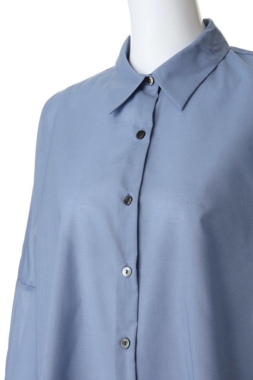 【ミズイロ インド/mizuiro ind】のT/C sheer wide shirt シャツ 人気、トレンドファッション・服の通販 founy(ファニー) 　ファッション　Fashion　レディースファッション　Fashion for Women　トップス・カットソー　Cut & Sew Tops　シャツ・ブラウス・オフィスカジュアル　Elegant Blouses & Button-Ups　2026年　2026　シンプル　Simple, Minimal　スリーブ　Sleeve, Long Sleeve / Short Sleeve　ロング　Long, Long-Length　夏　Summer　春　Spring　S/S・春夏　SS, Spring/Summer, Warm Season　other-5|ID: prp329100004860039 ipo3291000000035983047