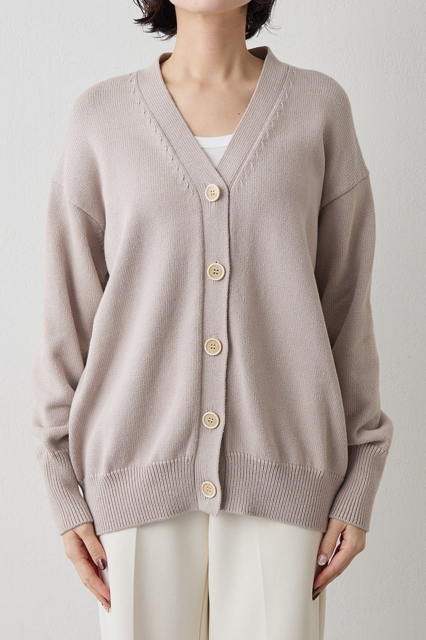 【ウィムガゼット/Whim Gazette】のボタンカーディガン 人気、トレンドファッション・服の通販 founy(ファニー) 　ファッション　Fashion　レディースファッション　Fashion for Women　トップス・カットソー　Cut & Sew Tops　カーディガン・羽織り　Layered Style Cardigans　シャツ・ブラウス・オフィスカジュアル　Elegant Blouses & Button-Ups　ロングTシャツ・Tシャツ　Longline T-Shirts & Tees　カットソー・ベーシックTシャツ　Cut-and-Sewn Tops / Stretch Tees & Basics　カーディガン　Cardigan, Knitwear　スラックス　Slacks, Dress Pants　デニム　Denim, Jeans Material　ロング　Long, Long-Length　ワイド　Wide, Wide Fit　エレガント 上品　Elegant　other-6|ID: prp329100004860040 ipo3291000000036658280