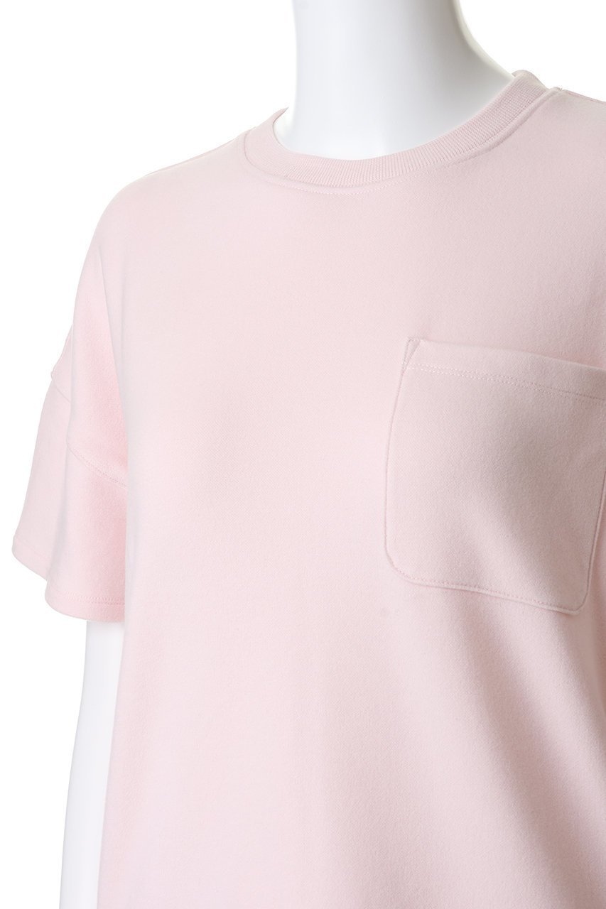 【ベアフット ドリームズ/BAREFOOT DREAMS】のブラッシュドフリース ドロップドショルダー ショートスリーブプルオーバー 人気、トレンドファッション・服の通販 founy(ファニー) 　ファッション　Fashion　レディースファッション　Fashion for Women　トップス・カットソー　Cut & Sew Tops　シャツ・ブラウス・オフィスカジュアル　Elegant Blouses & Button-Ups　ロングTシャツ・Tシャツ　Longline T-Shirts & Tees　カジュアルプルオーバー・ニットトップス　Pullovers & Knit Tops / Casual Pullovers　カットソー・ベーシックTシャツ　Cut-and-Sewn Tops / Stretch Tees & Basics　ショート　Short, Short Length　スリーブ　Sleeve, Long Sleeve / Short Sleeve　パッチ　Patch, Appliqué　フロント　Front, Front Design　ポケット　Pocket, Pocket Detail　リラックス　Relax, Relaxed Fit　other-5|ID: prp329100004860041 ipo3291000000036658289