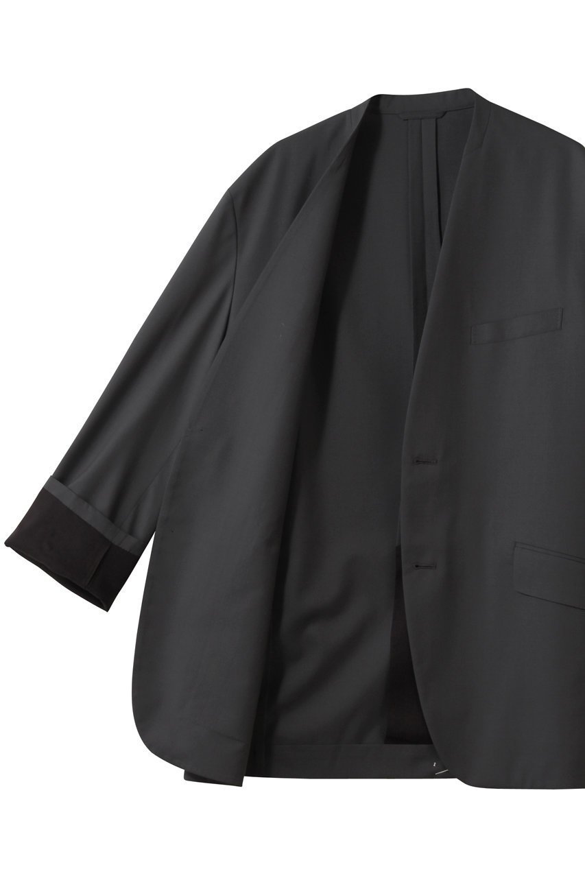 【バウト/BOWTE】のEXTRA FINE WORSTED TOROPICAL COLLARLESSTAILORD JACKET 人気、トレンドファッション・服の通販 founy(ファニー) ファッション Fashion レディースファッション Fashion for Women アウター Coat / Outerwear Collection レディースジャケット・軽アウター Jackets ジャケット Jacket, Outerwear 新作・新入荷 New Arrivals / New In other-6|ID: prp329100004860048 ipo3291000000035986997