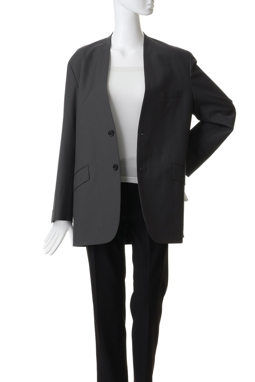 【バウト/BOWTE】のEXTRA FINE WORSTED TOROPICAL COLLARLESSTAILORD JACKET 人気、トレンドファッション・服の通販 founy(ファニー) ファッション Fashion レディースファッション Fashion for Women アウター Coat / Outerwear Collection レディースジャケット・軽アウター Jackets ジャケット Jacket, Outerwear 新作・新入荷 New Arrivals / New In other-7|ID: prp329100004860048 ipo3291000000035986998