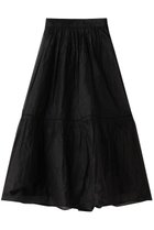 【マリリンムーン/MARILYN MOON】のシアースターチドコットンレースティアードスカート ブラック|ID: prp329100004860765 ipo3291000000035999596