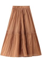 【マリリンムーン/MARILYN MOON】のシアースターチドコットンレースティアードスカート ベージュ|ID: prp329100004860765 ipo3291000000035999597