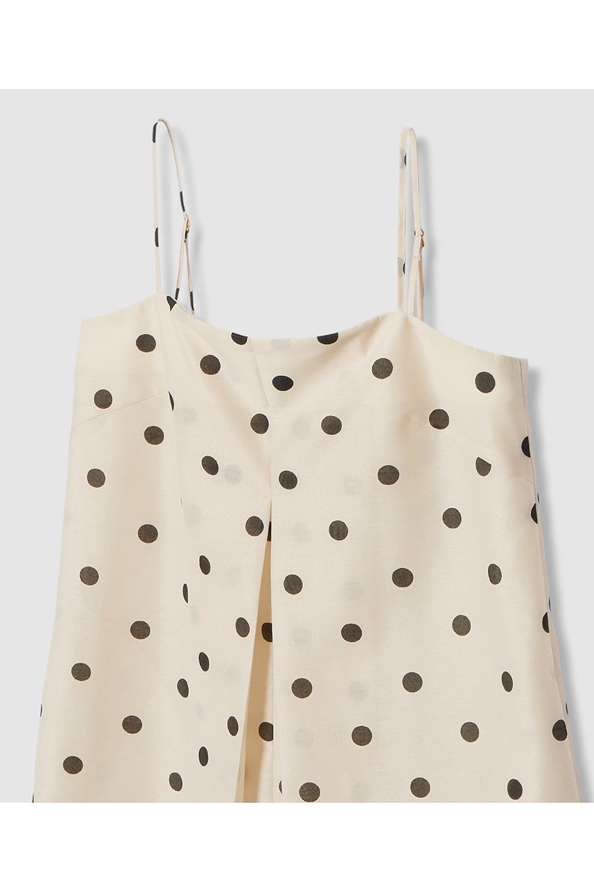 【アルアバイル/allureville】の【LOULOU WILLOUGHBY】オーガンドットオールインワン 人気、トレンドファッション・服の通販 founy(ファニー) 　ファッション　Fashion　レディースファッション　Fashion for Women　パンツ　Pants & Trousers　2026年　2026　おすすめ　Recommended / Our Picks　インナー　Innerwear　オーガンジー　Organza Fabric　カットソー　Cut and Sewn Top　ジャケット　Jacket, Outerwear　デコルテ　Décolleté, Neckline　ドット　Polka Dot, Dot Pattern　フィット　Fit, Slim Fit　フロント　Front, Front Design　プリント　Print, Printed Pattern　リラックス　Relax, Relaxed Fit　ワイド　Wide, Wide Fit　エレガント 上品　Elegant　夏　Summer　春　Spring　S/S・春夏　SS, Spring/Summer, Warm Season　other-3|ID: prp329100004860766 ipo3291000000035999609