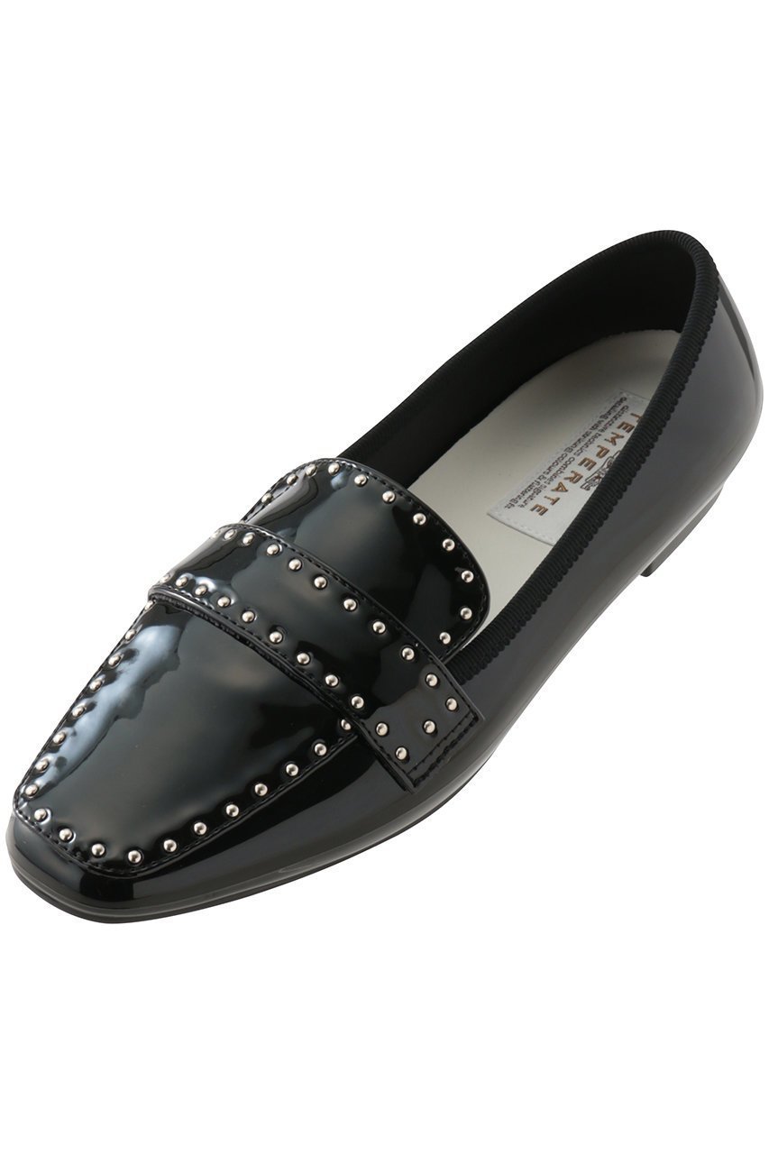 【テンパレイト/TEMPERATE】のSLOAN シルバースタッズ スリッポン(レイン対応) 人気、トレンドファッション・服の通販 founy(ファニー) 　ファッション　Fashion　レディースファッション　Fashion for Women　エナメル　Patent Leather　春　Spring　クール　Cool, Chic　抗菌　Antibacterial, Bacteria-Resistant　シューズ　Shoes, Footwear　スタッズ　Studs, Metal Accents　ストッキング　Stockings, Sheer Tights　スリッポン　Slip-On, Loafer　ソックス　Socks, Hosiery　フィット　Fit, Slim Fit　ラバー　Rubber, Rubber Sole　レイン　Rain, Rainproof　S/S・春夏　SS, Spring/Summer, Warm Season　夏　Summer　エレガント 上品　Elegant　2026年　2026　other-4|ID: prp329100004860768 ipo3291000000035999624