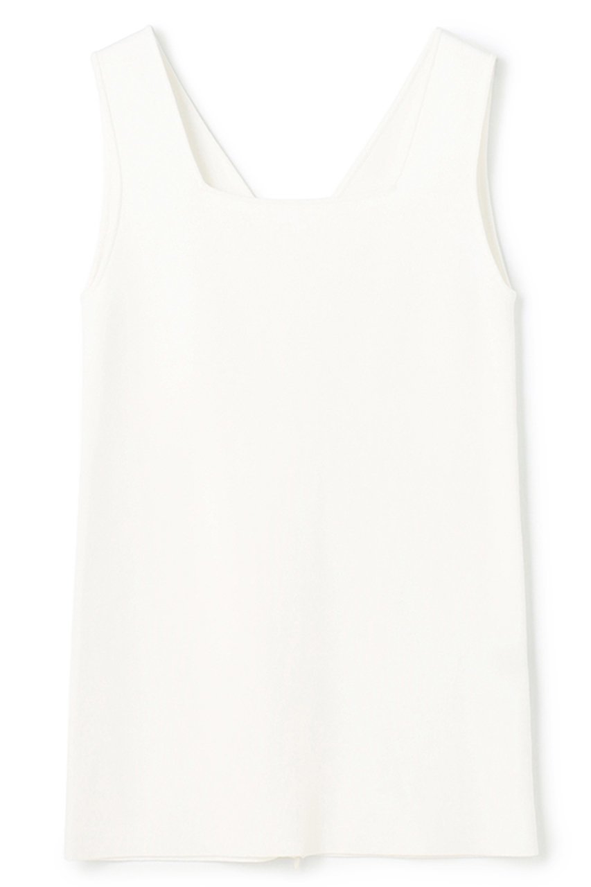 【アンクレイヴ/uncrave】の2WAYタンクトップ インテリア・キッズ・メンズ・レディースファッション・服の通販 founy(ファニー) 　ファッション　Fashion　レディースファッション　Fashion for Women　トップス・カットソー　Cut & Sew Tops　キャミソール&ノースリーブ　Camisoles & Sleeveless Tops　シャツ・ブラウス・オフィスカジュアル　Elegant Blouses & Button-Ups　ロングTシャツ・Tシャツ　Longline T-Shirts & Tees　カットソー・ベーシックTシャツ　Cut-and-Sewn Tops / Stretch Tees & Basics　なめらか　Smooth, Silky Texture　キャミソール　Camisole, Spaghetti Strap Top　スクエア　Square, Square Shape　ストレッチ　Stretch, Stretchy Fabric　スリット　Slit, Slit Detail　タンク　Tank Top, Sleeveless Top　フィット　Fit, Slim Fit　ボックス　Boxy, Box Shape　新作・新入荷　New Arrivals / New In　オフ|ID: prp329100004860783 ipo3291000000035999738