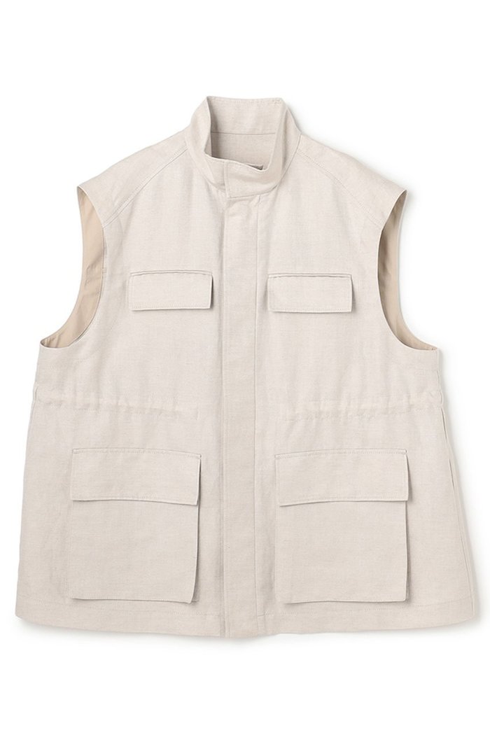 【アンクレイヴ/uncrave】のリヨセルライトリネン ミリタリージレ インテリア・キッズ・メンズ・レディースファッション・服の通販 founy(ファニー) https://founy.com/ ファッション Fashion レディースファッション Fashion for Women アウター Coat / Outerwear Collection レディースジャケット・軽アウター Jackets おすすめ Recommended / Our Picks ギャザー Gathered, Ruffled ジャケット Jacket, Outerwear セットアップ Set-Up, Coordinated Outfit ドローコード Drawcord, Drawstring Cord フォルム Silhouette, Form ベスト Vest, Waistcoat ポケット Pocket, Pocket Detail リネン Linen, Linen Fabric 新作・新入荷 New Arrivals / New In |ID: prp329100004860787 ipo3291000000035999759