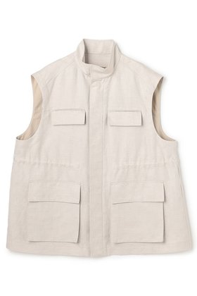 【アンクレイヴ/uncrave】のリヨセルライトリネン ミリタリージレ 人気、トレンドファッション・服の通販 founy(ファニー) ファッション Fashion レディースファッション Fashion for Women アウター Coat / Outerwear Collection レディースジャケット・軽アウター Jackets おすすめ Recommended / Our Picks ギャザー Gathered, Ruffled ジャケット Jacket, Outerwear セットアップ Set-Up, Coordinated Outfit ドローコード Drawcord, Drawstring Cord フォルム Silhouette, Form ベスト Vest, Waistcoat ポケット Pocket, Pocket Detail リネン Linen, Linen Fabric 新作・新入荷 New Arrivals / New In |ID:prp329100004860787