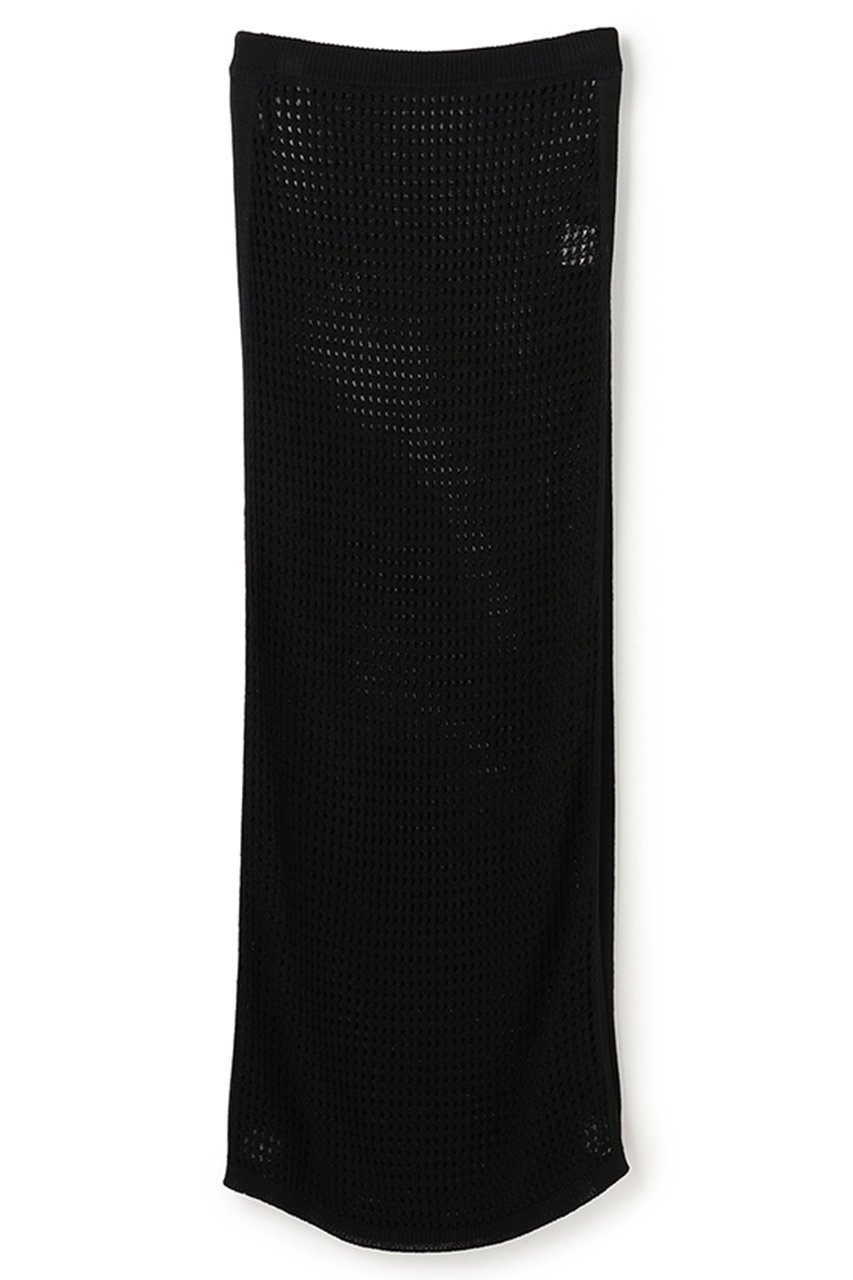 【アンクレイヴ/uncrave】のメッシュニット タイトスカート インテリア・キッズ・メンズ・レディースファッション・服の通販 founy(ファニー) 　ファッション　Fashion　レディースファッション　Fashion for Women　スカート　Skirts　ロングスカート　Long Skirts / Maxi & Midi Skirts　タイトスカート　Pencil Skirt, Tight Skirt　ペチコート　Petticoat, Underskirt　メッシュ　Mesh, Net Fabric　ロング　Long, Long-Length　新作・新入荷　New Arrivals / New In　ブラック|ID: prp329100004860788 ipo3291000000035999767